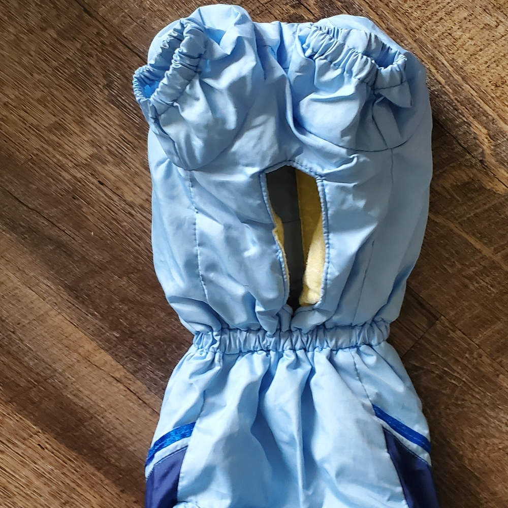 Light Blue Dog Raincoat